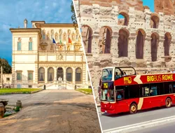 Combo (Save 12%): Borghese Gallery Skip-the-Line Tickets + Rome Hop-On Hop-Off Bus Tour